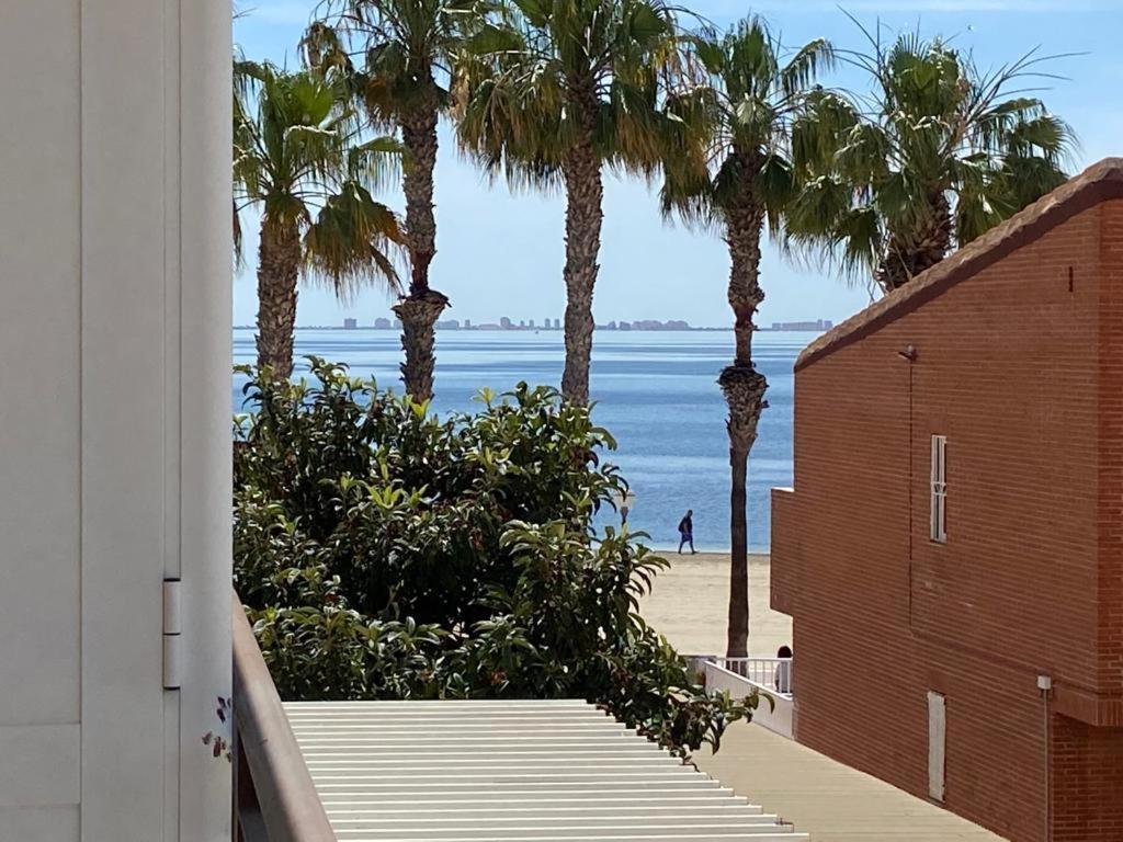 Junto A La Playa Y Vistas Al Mar Lejlighed Los Alcázares Eksteriør billede