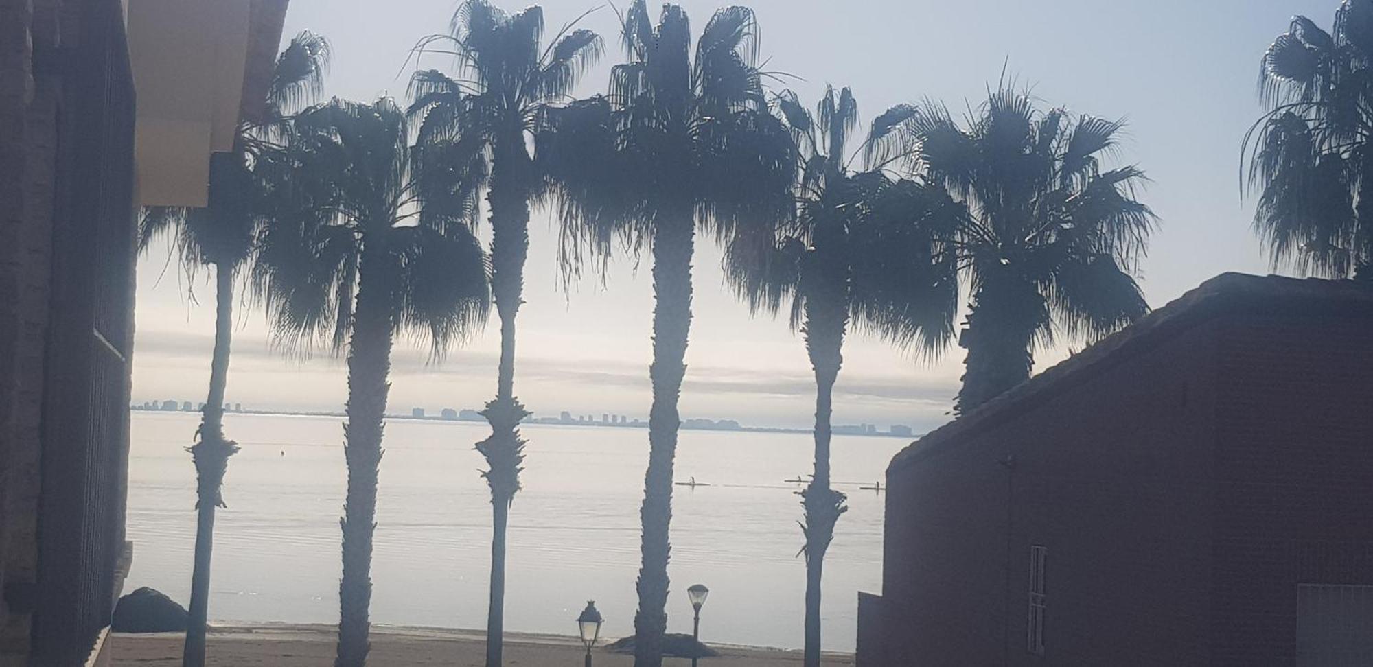 Junto A La Playa Y Vistas Al Mar Lejlighed Los Alcázares Eksteriør billede